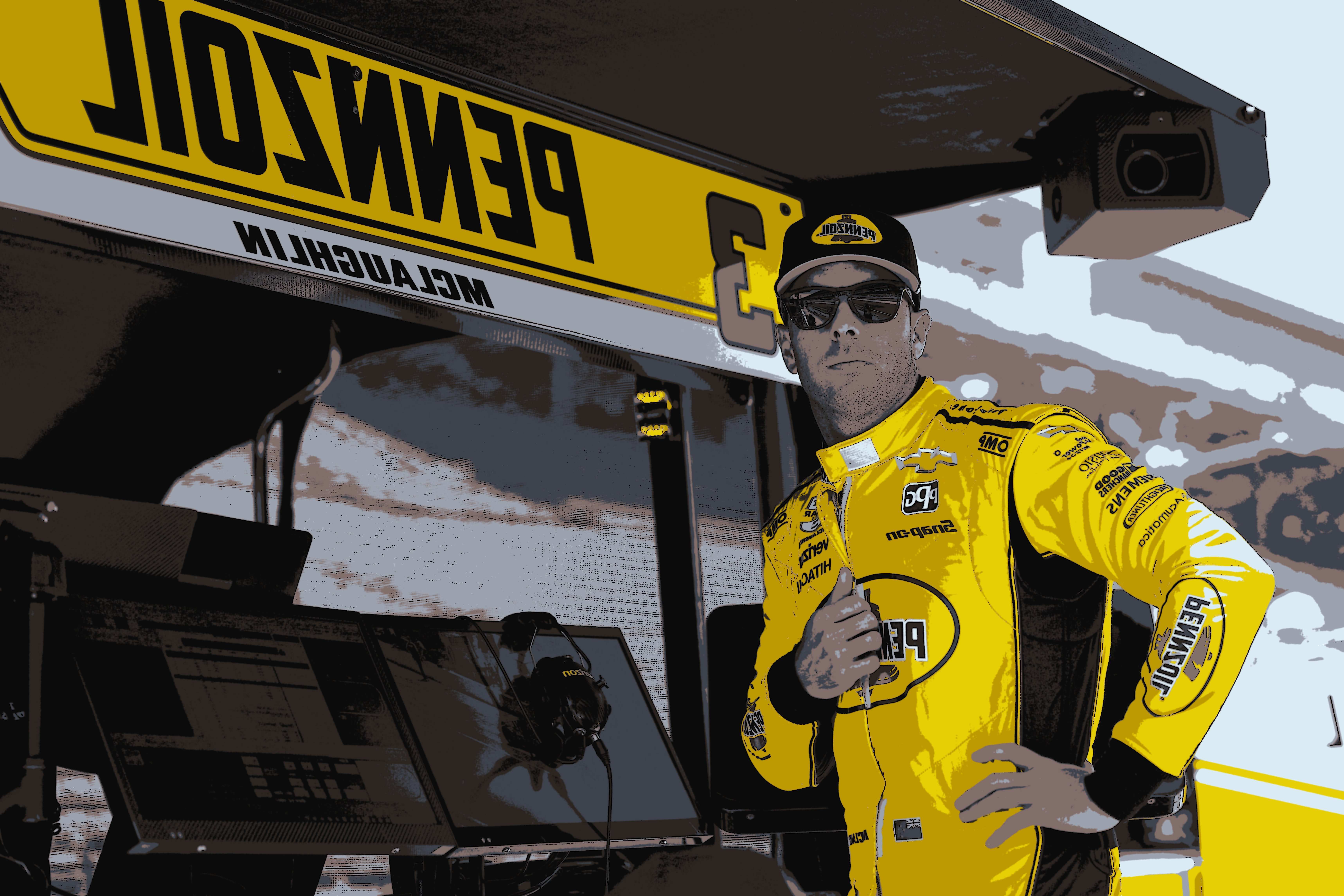 Scott McLaughlin com raiva defensiva, totalmente motivado...