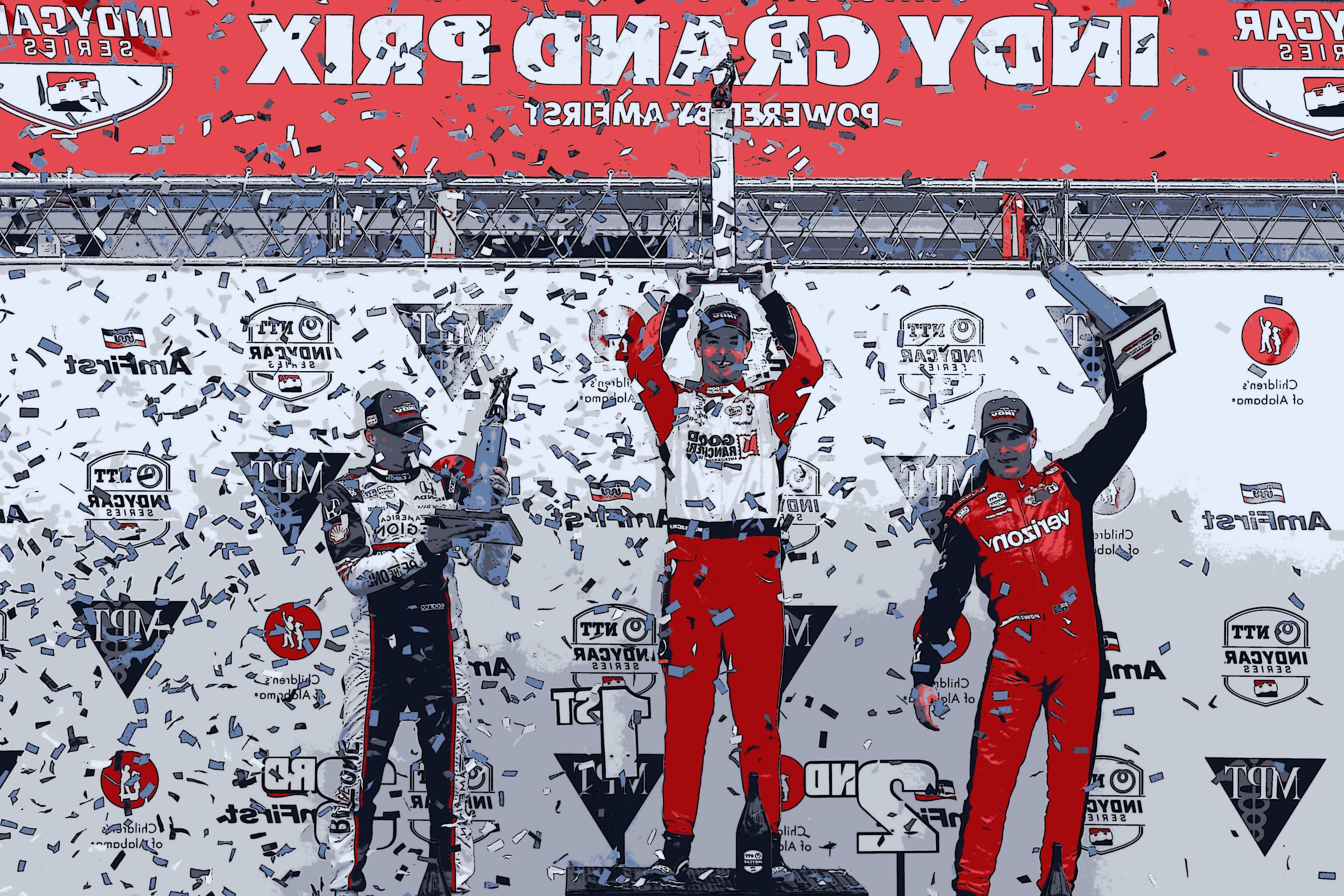 Quem vai ganhar a corrida IndyCar em...