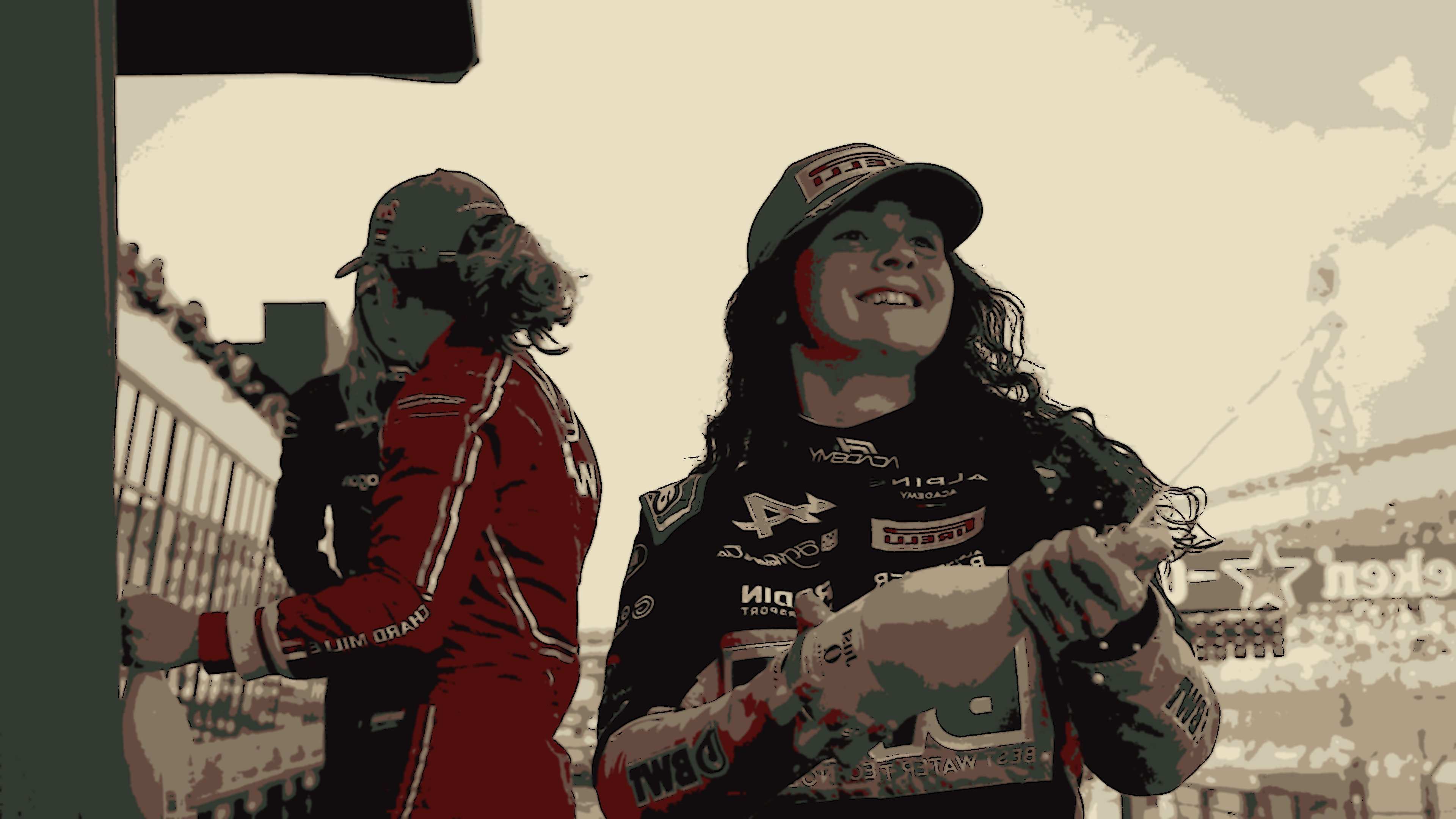 Female drivers from F1 Academy hoping to...