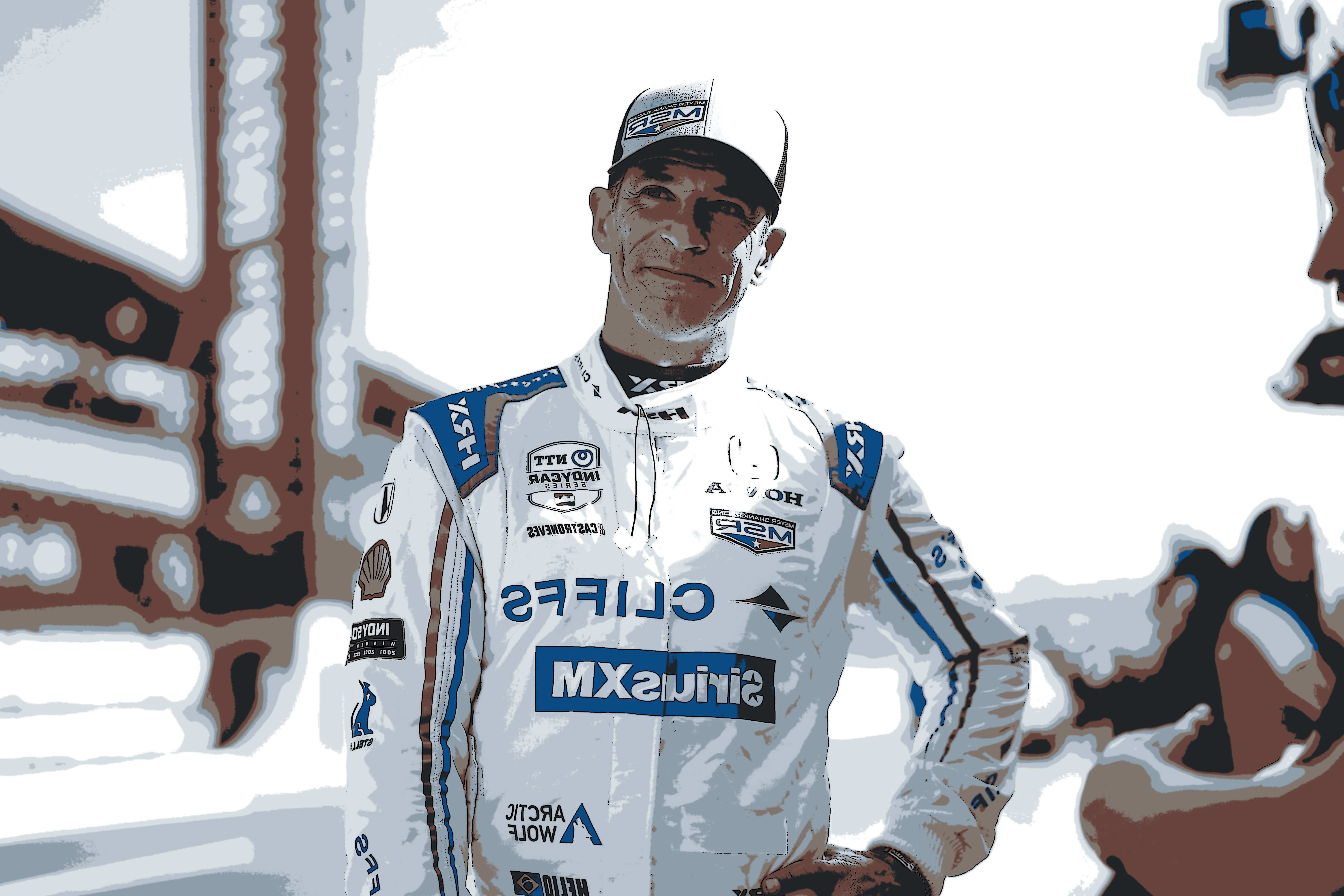 Helio Castroneves Indy 500 disputa pela 5a...