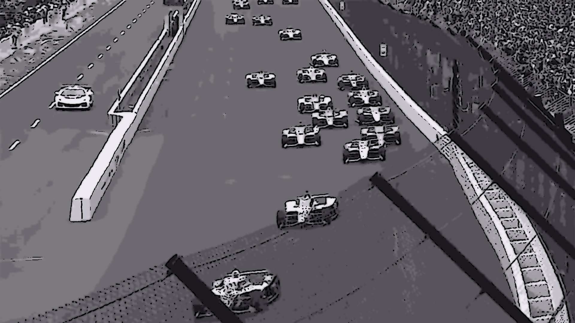 O fascínio da corrida IndyCar <br/>O comediante...