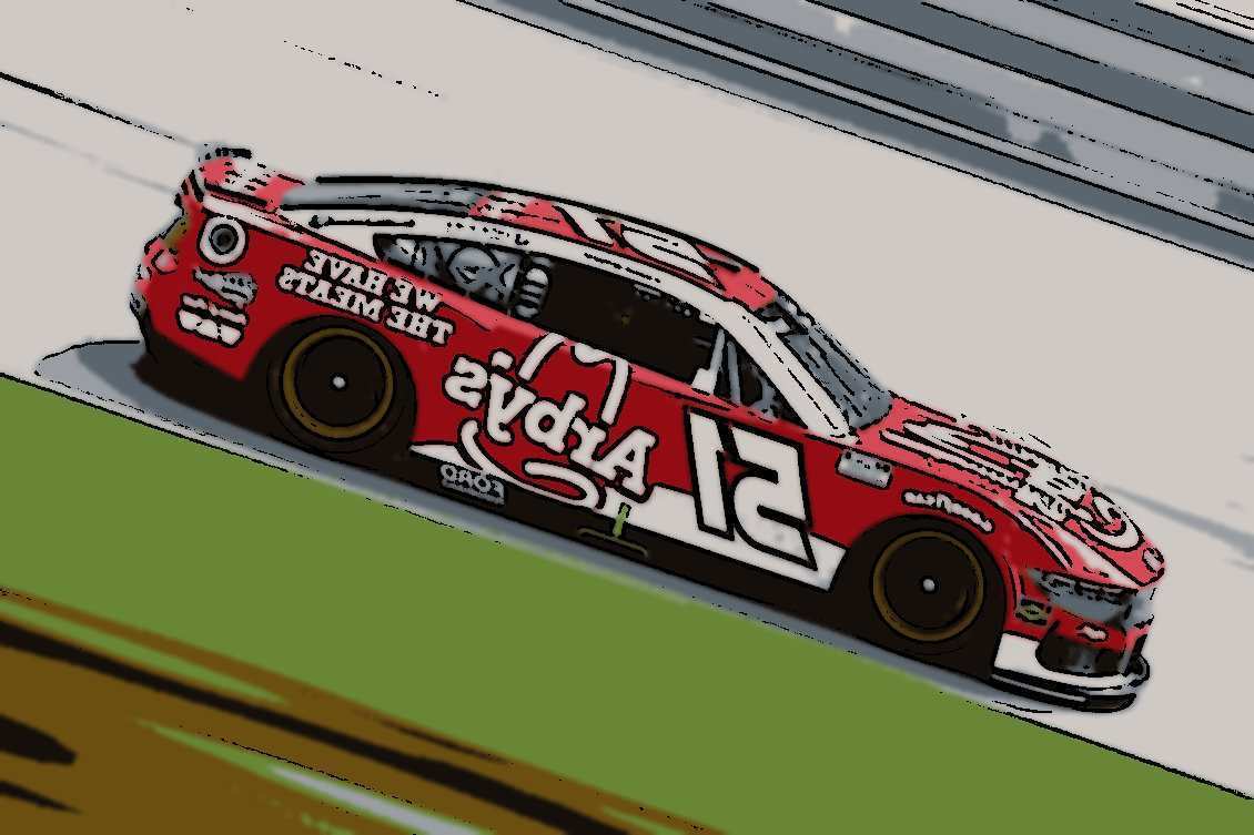 Rick Ware Racing contrassues Legacy Motor Club...