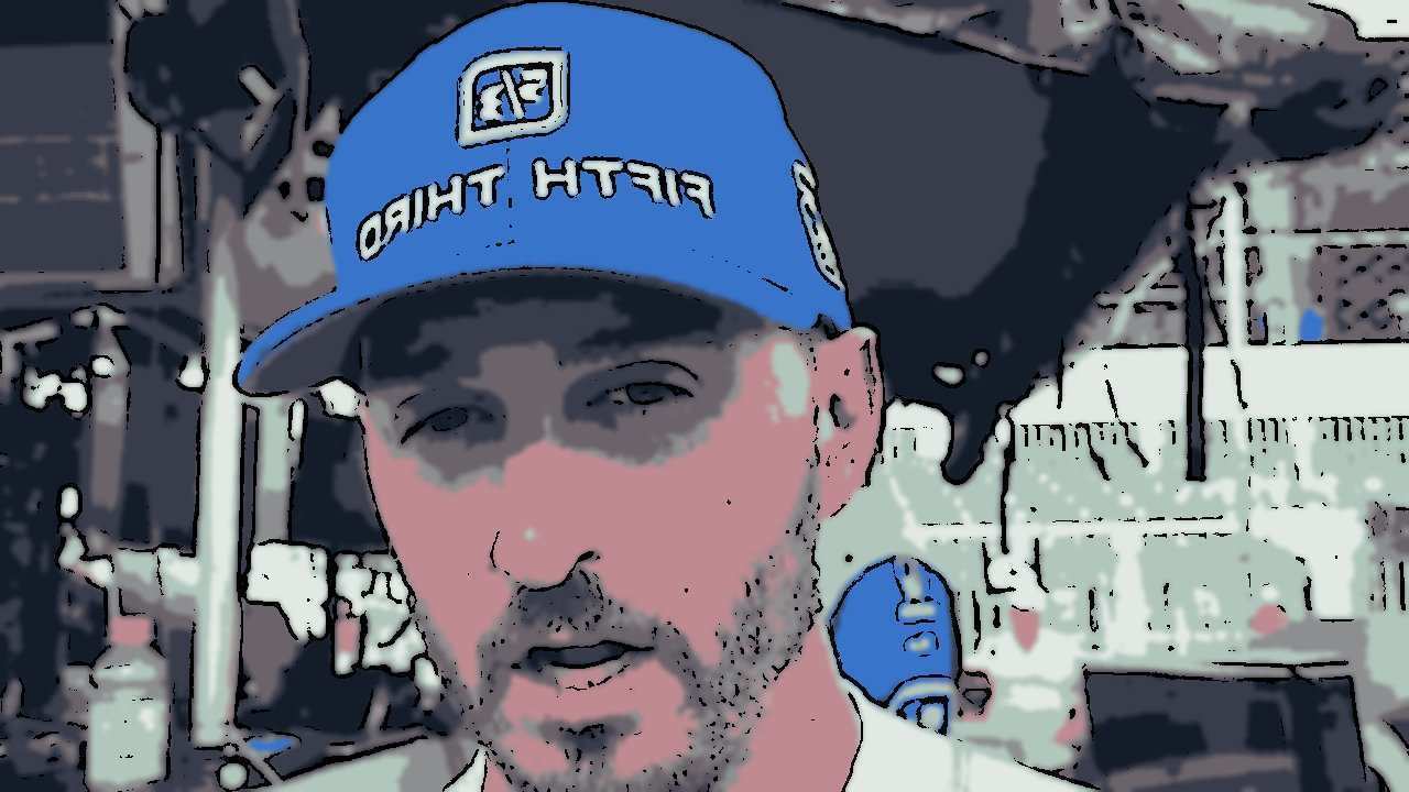 Graham Rahal fala depois de liderar a...