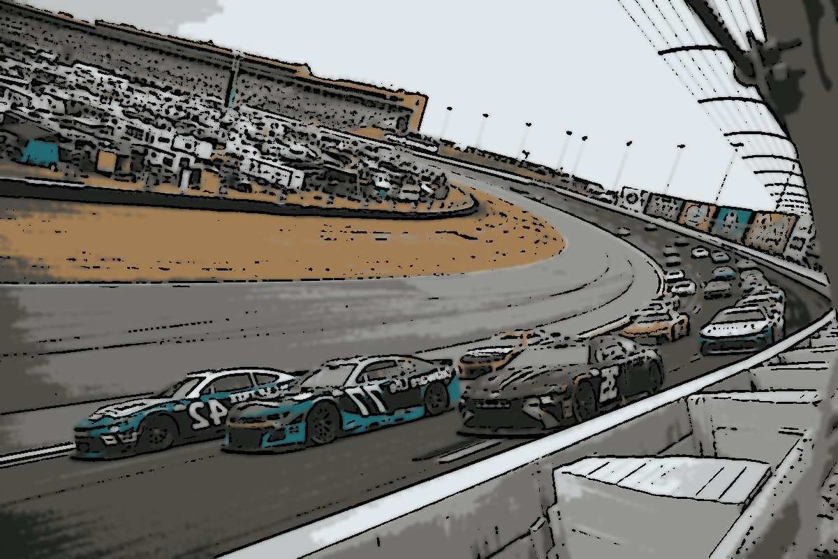 Massive Wreck Em NASCAR Atlanta Race resulta...