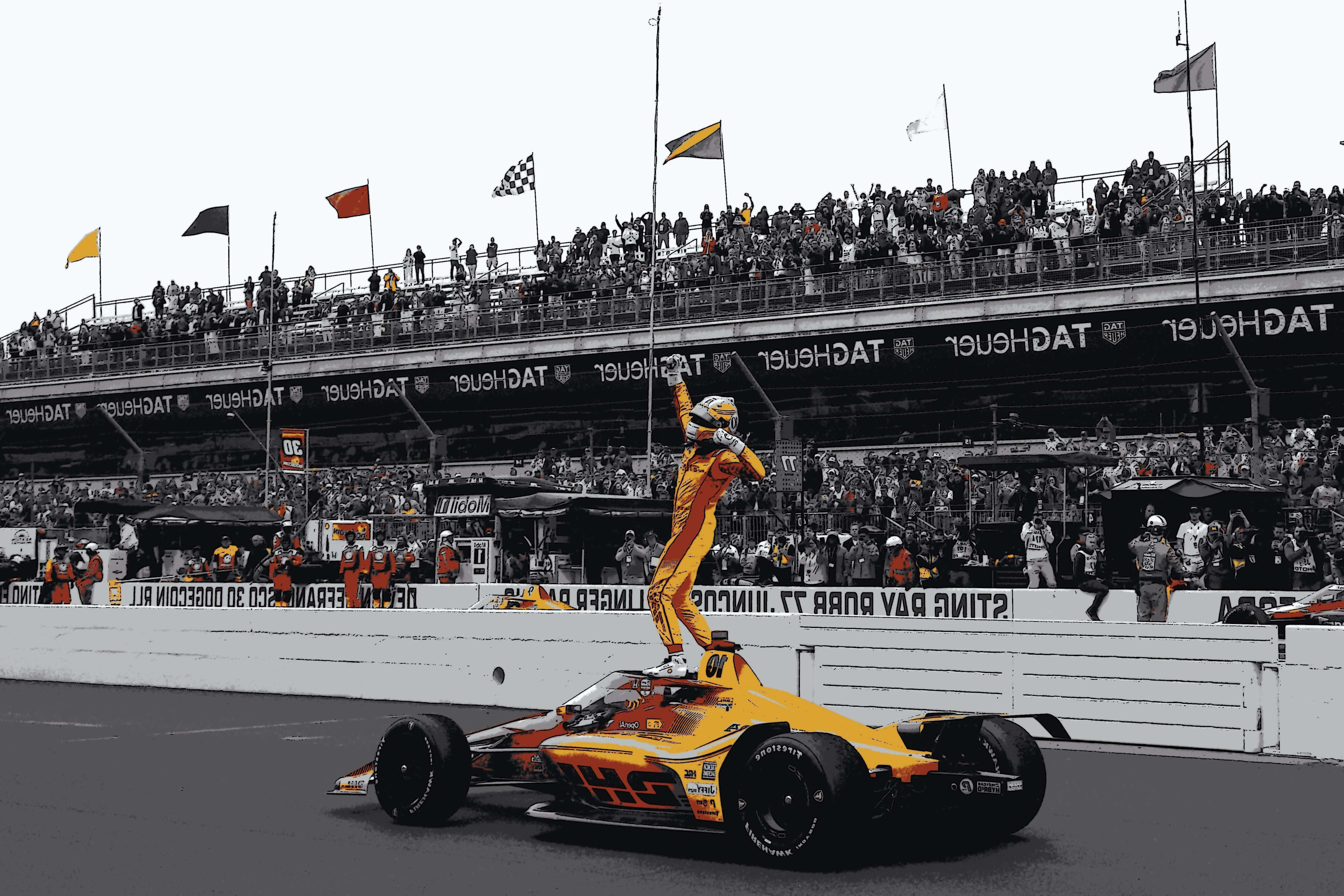 Alex Palou vence o 2025 Indy 500,...
