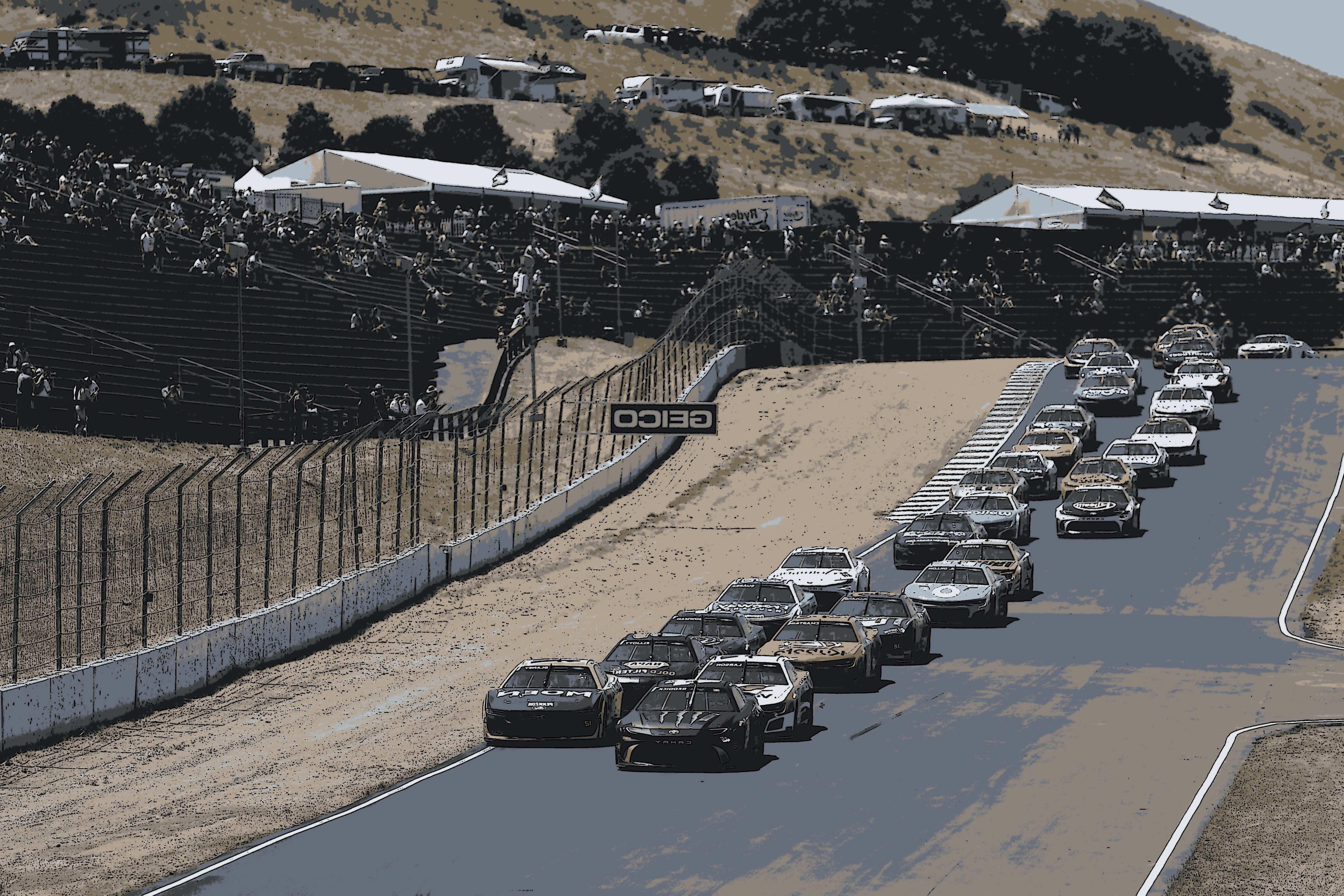NASCAR Programação de autógrafos do piloto de...