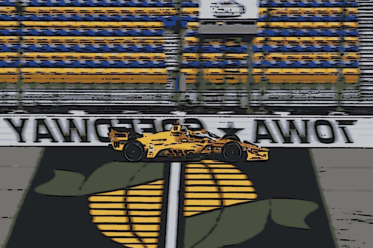 Josef Newgarden e Alex Palou polesitters após...