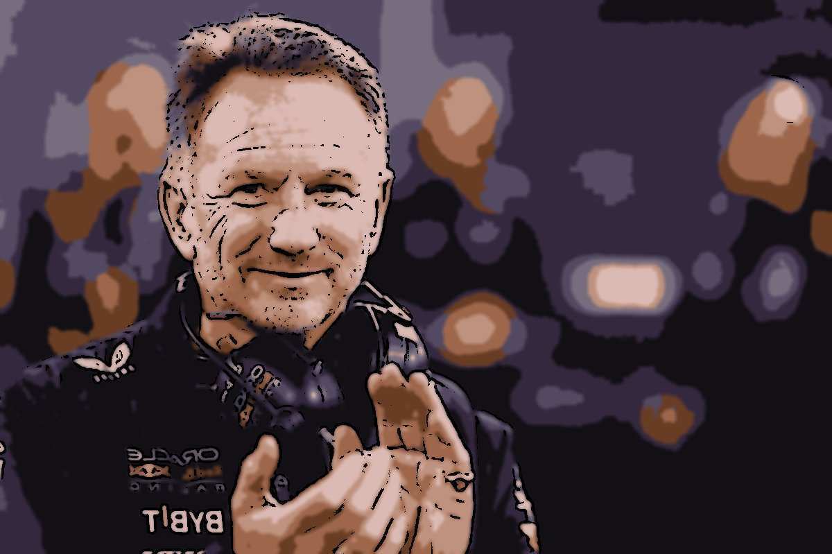 Como Christian Horner? Red Bull saída espelhado...