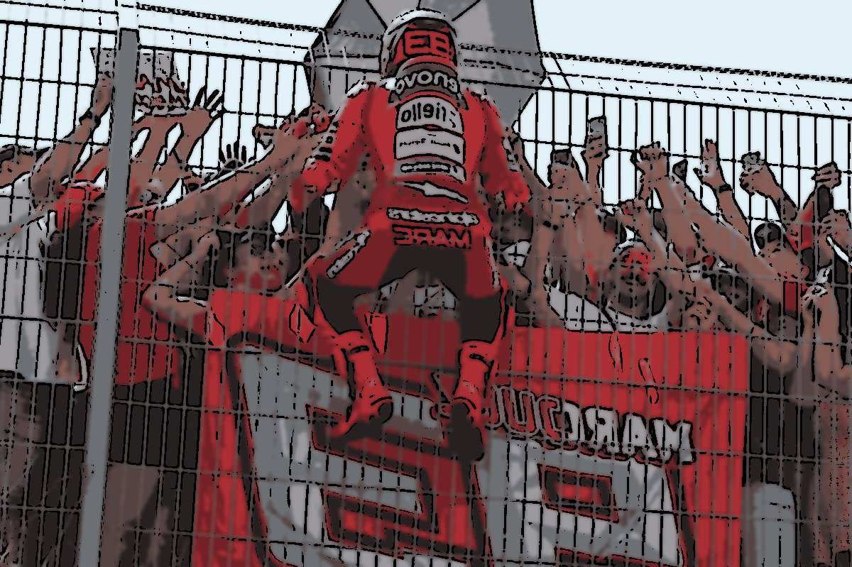 Marc Marquez só se preocupa com o...