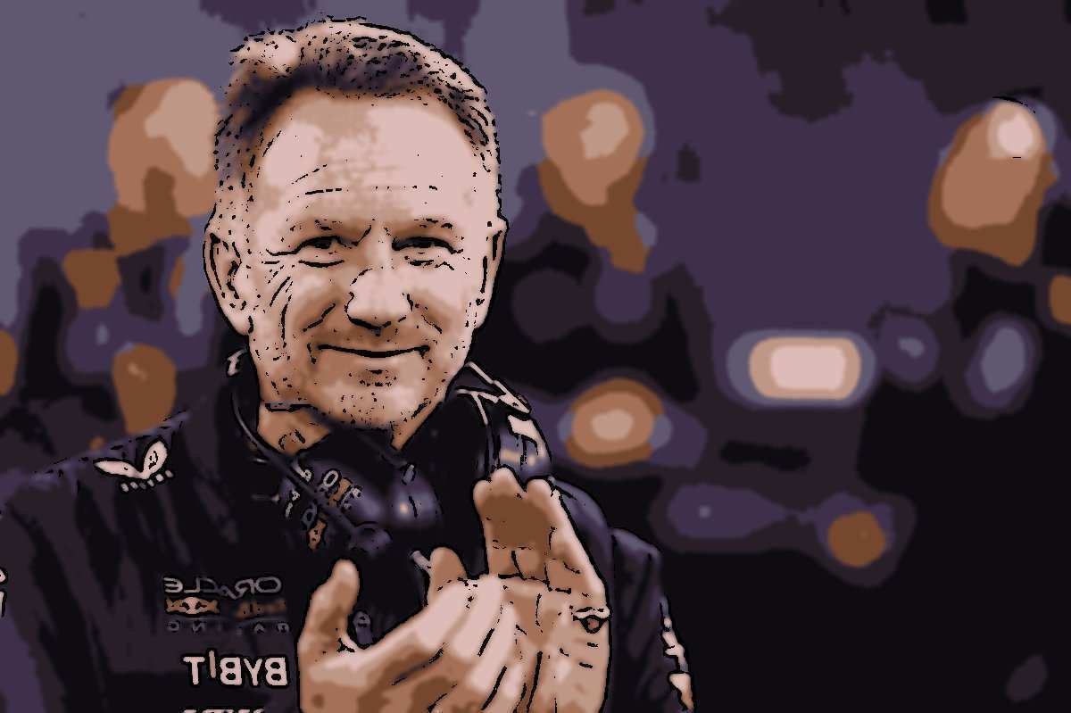 Como Christian Horner? Red Bull saída espelhado...