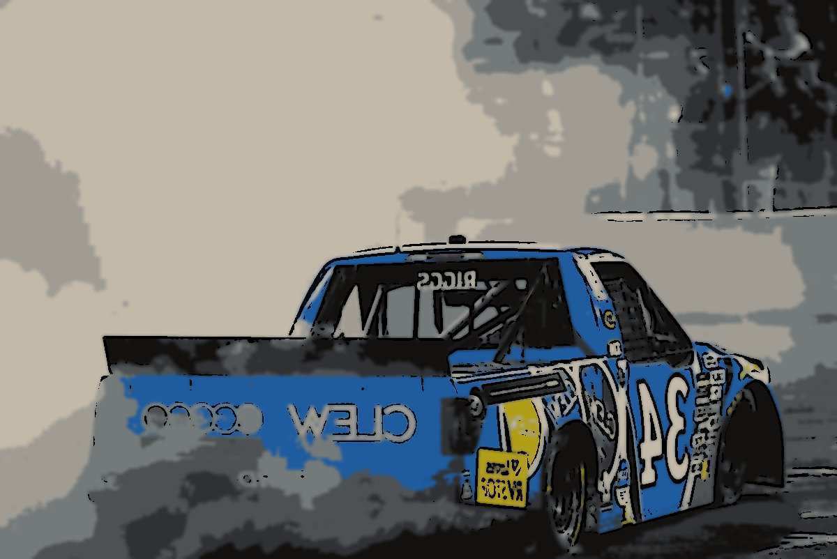 Layne Riggs ganha NASCAR Truck corrida no...