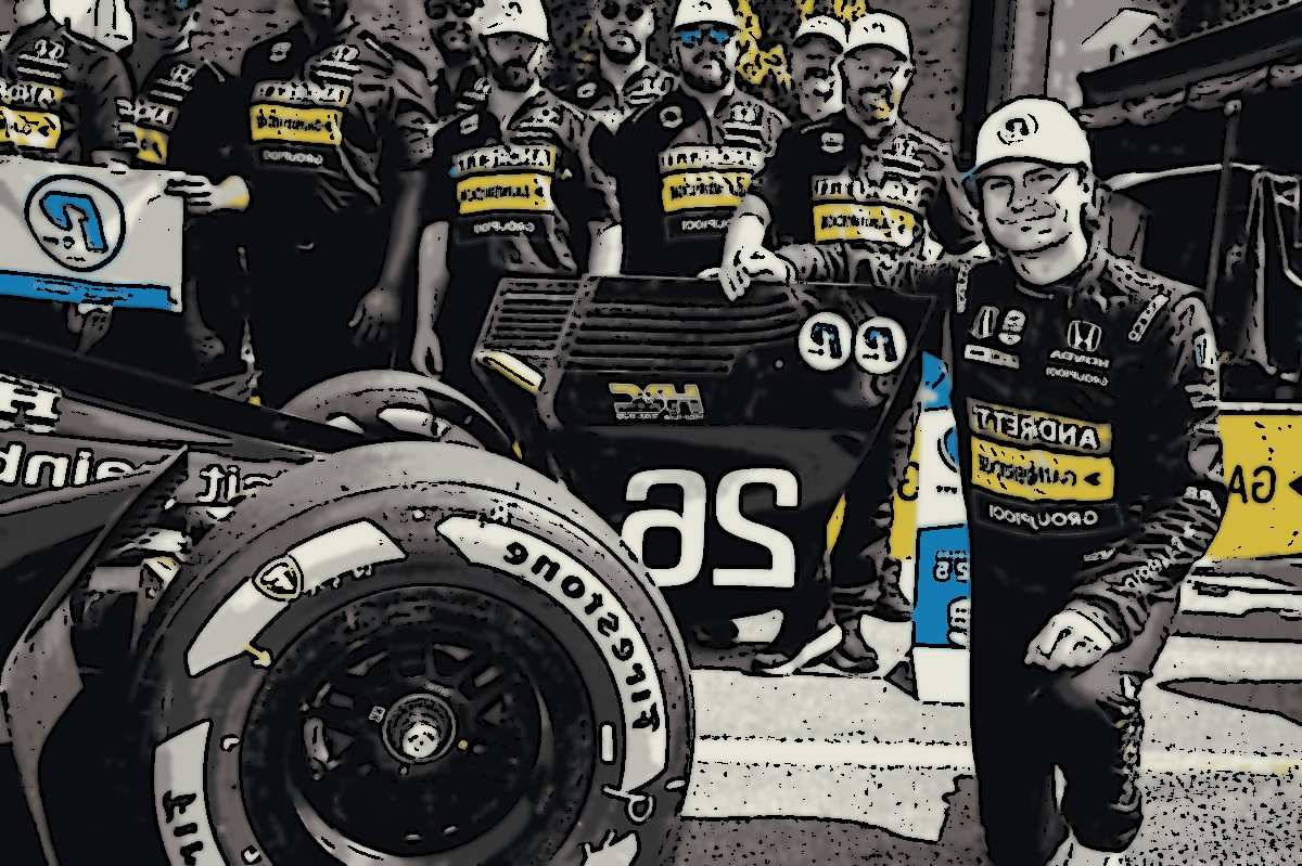 Colton Herta toma pole como ele pretende...