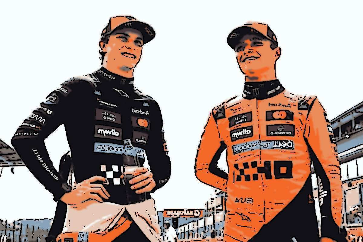 O 2025 F1 grade de partida GP...