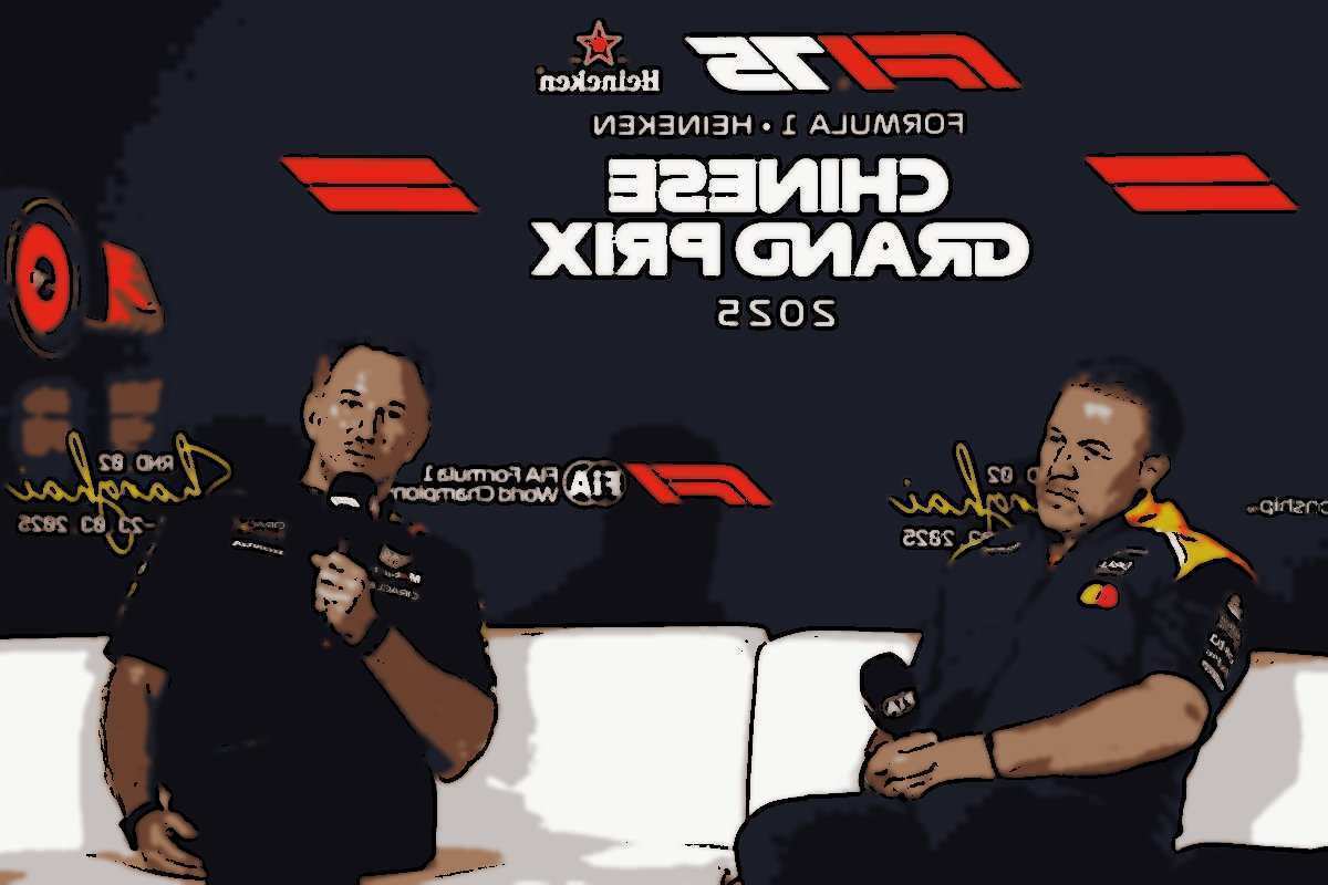 Christian Horner monta um cavalo real após...