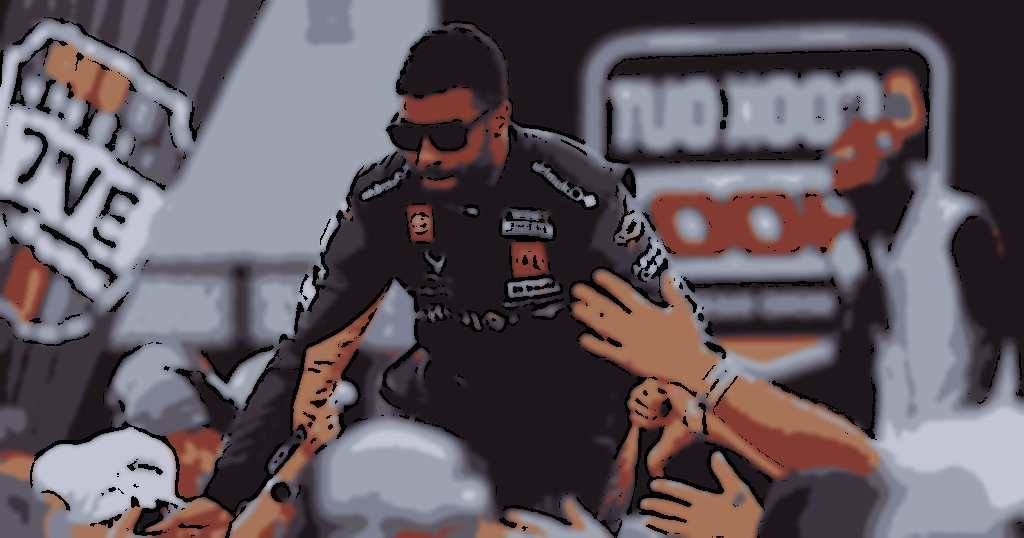 Freddie Kraft reage à velocidade de Bubba...
