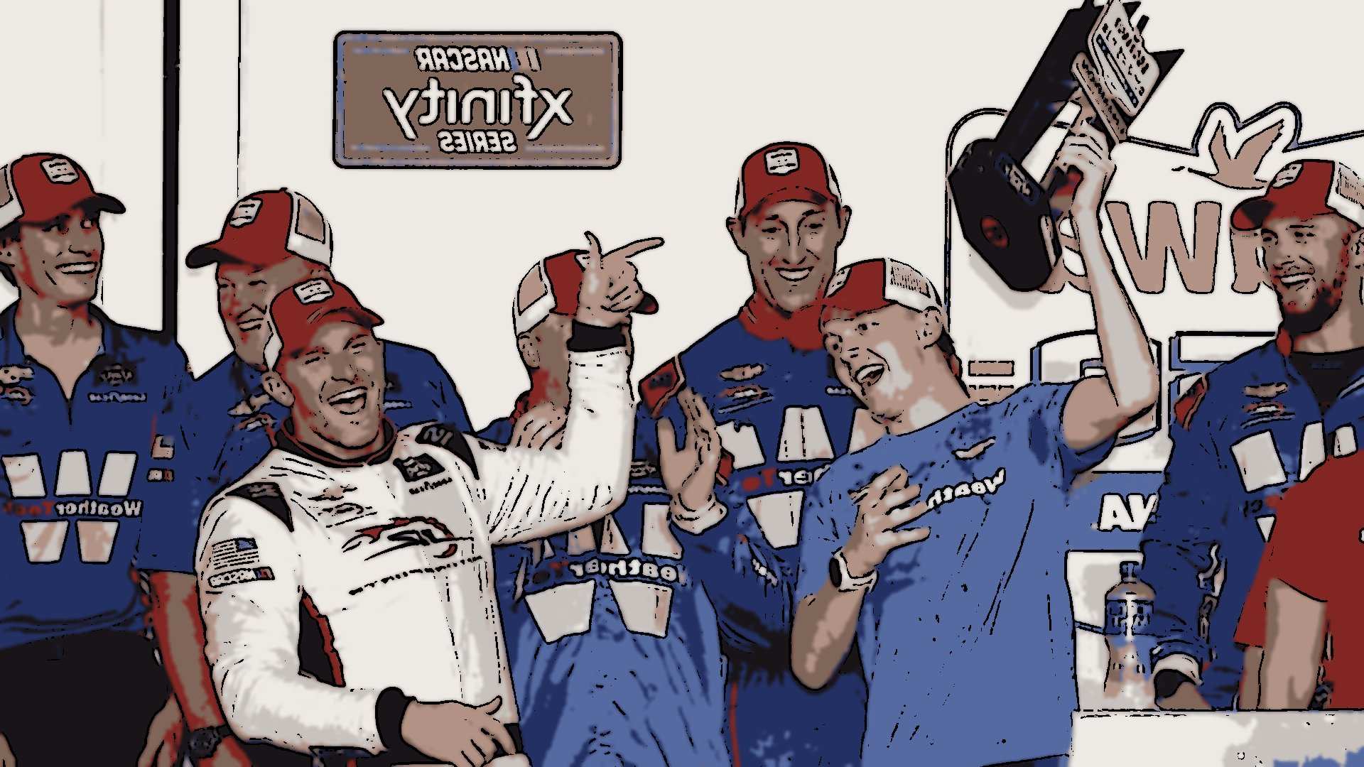 Parker Kligerman conduz o carro de Connor...