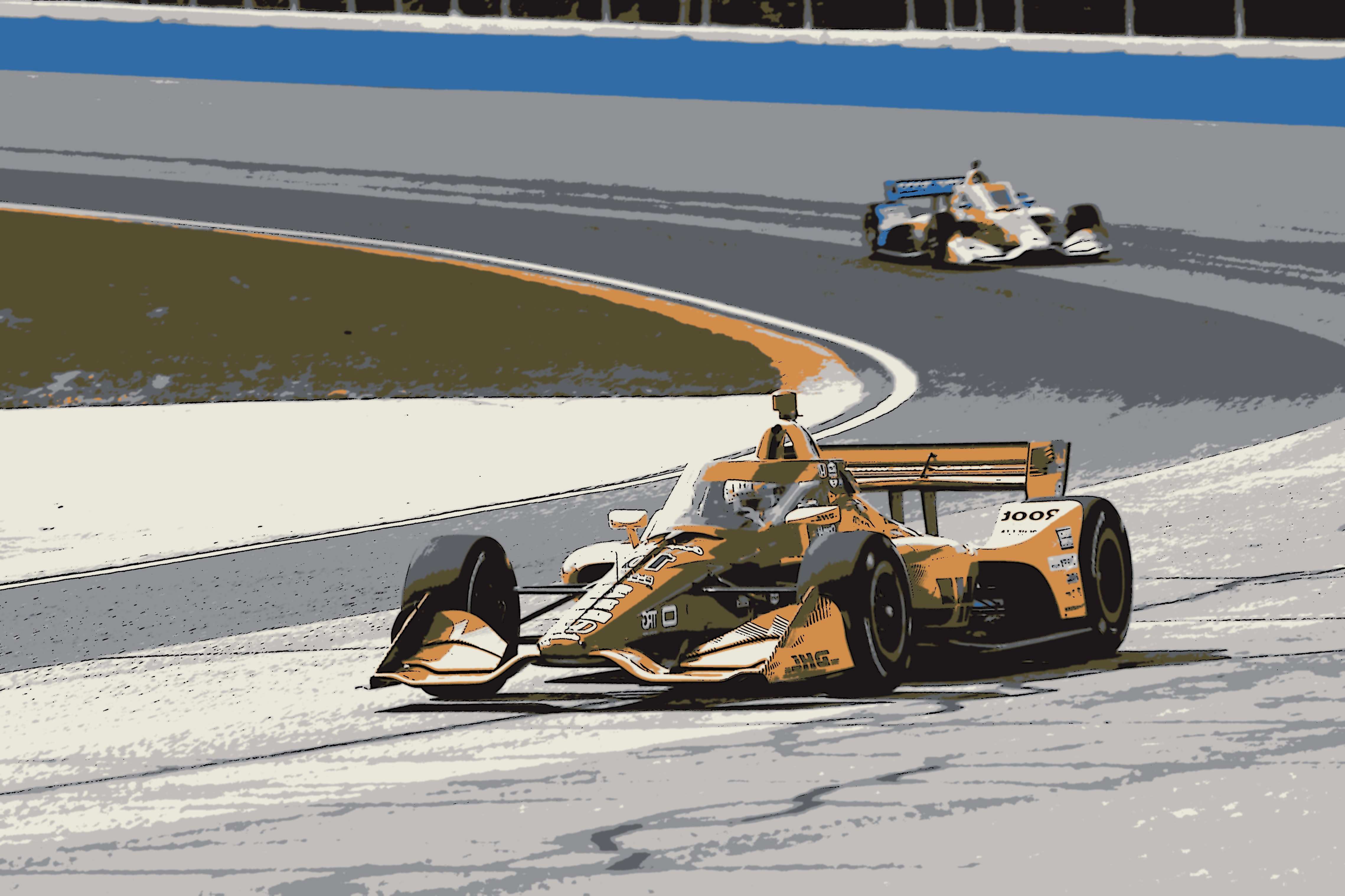 Alex Palou ganhou a pole da Milwaukee...