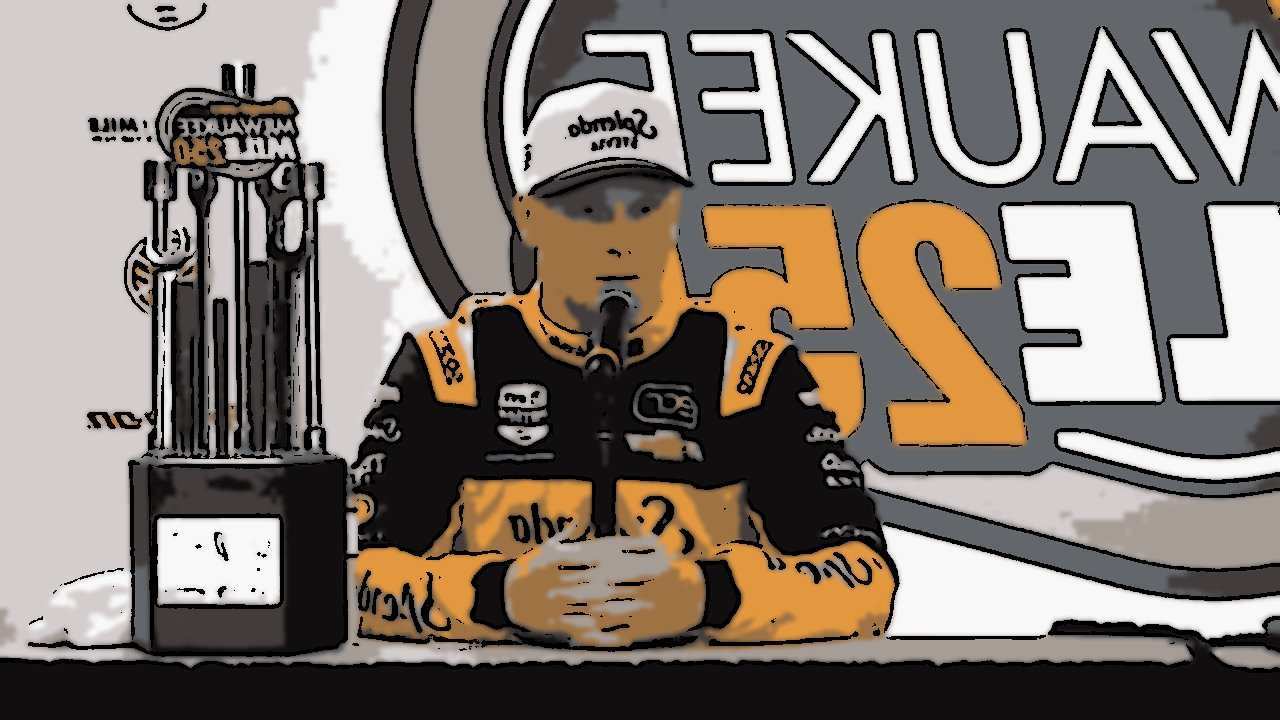 Christian Rasmussen, vencedor da Milwaukee Mile IndyCar,...