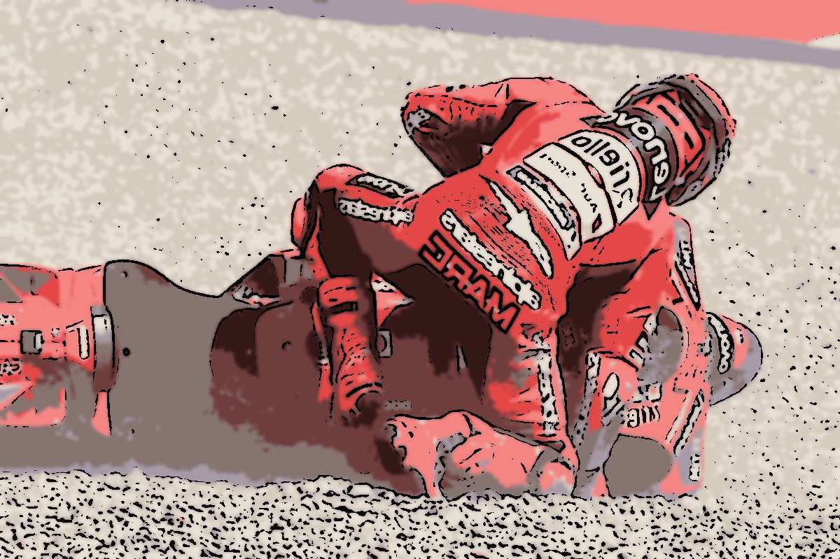 Marc Marquez reduz para metade o número...