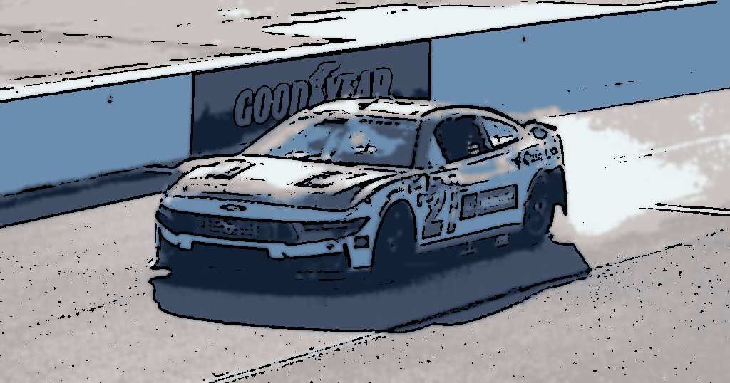Os especialistas da NASCAR reagem ao acidente...