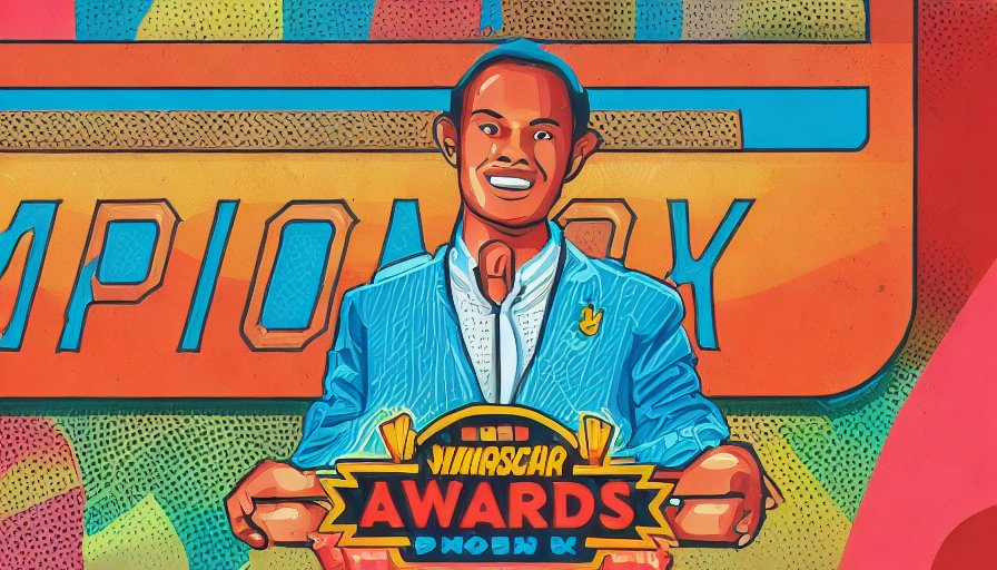 Kyle Larson dá 2025 discurso no NASCAR...