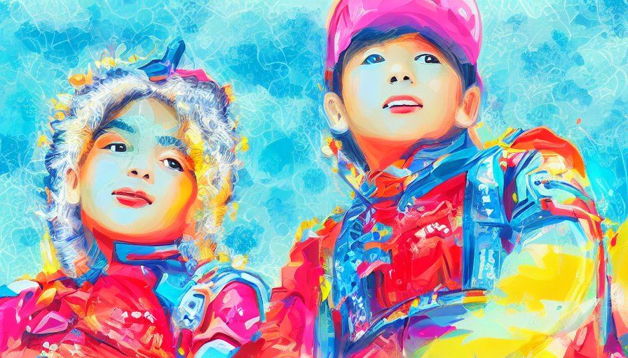 trailer oficial do Kid Racers, passando 17...